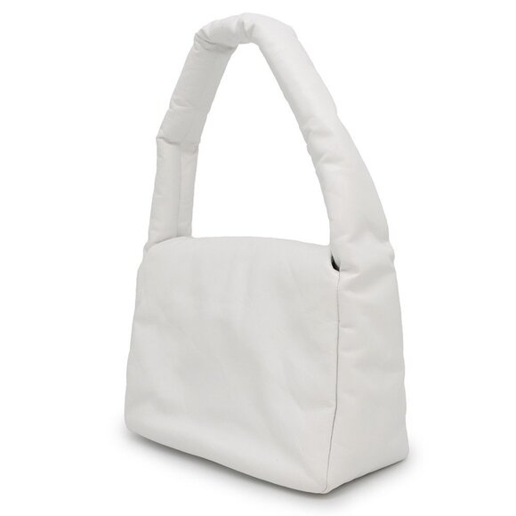 BALENCIAGA White Leather Shoulder Bag - Picture 2 of 10